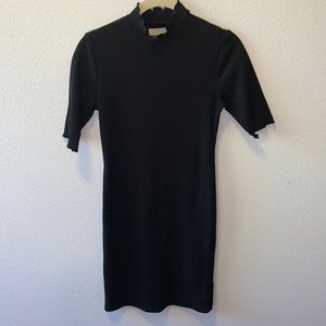 Form fitting, black Urban Outfitters dress